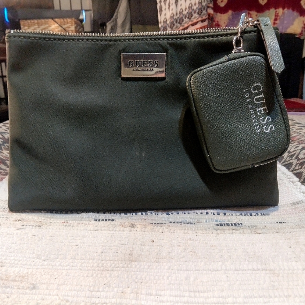 GUESS Tidewood Textured Crossbody Mini Bag  And Change Purse